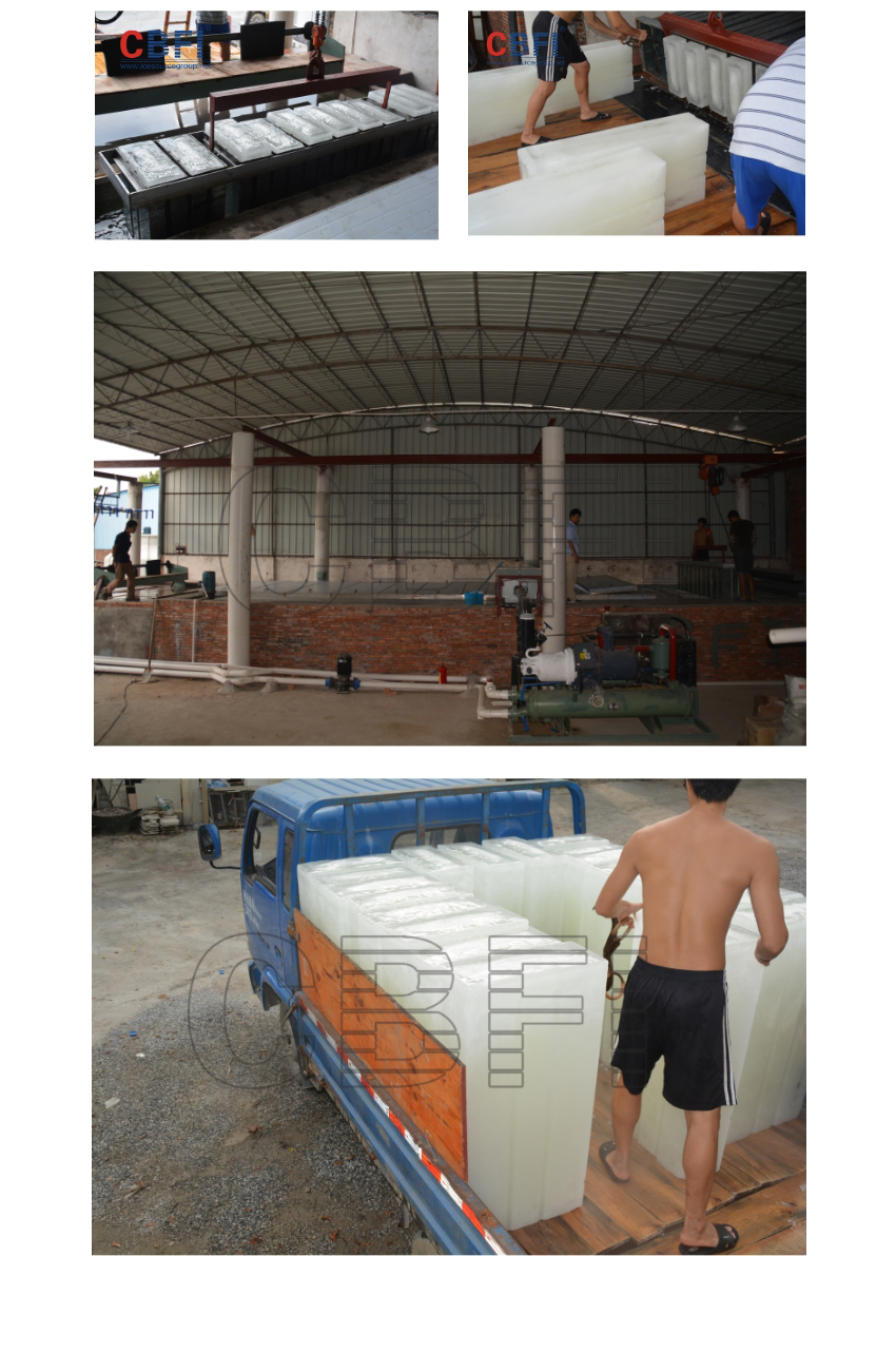 廣東佛山--20噸鹽水冰磚機(jī)