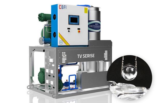 實心冰塊管冰機以其獨特的實心冰塊制作能力