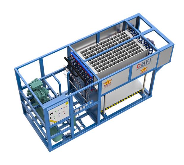 大型制冰機設計為每天生產(chǎn)1噸（1000公斤）冰