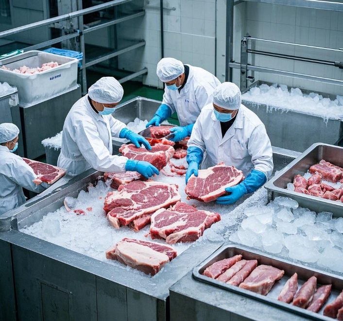 肉類加工冷凍